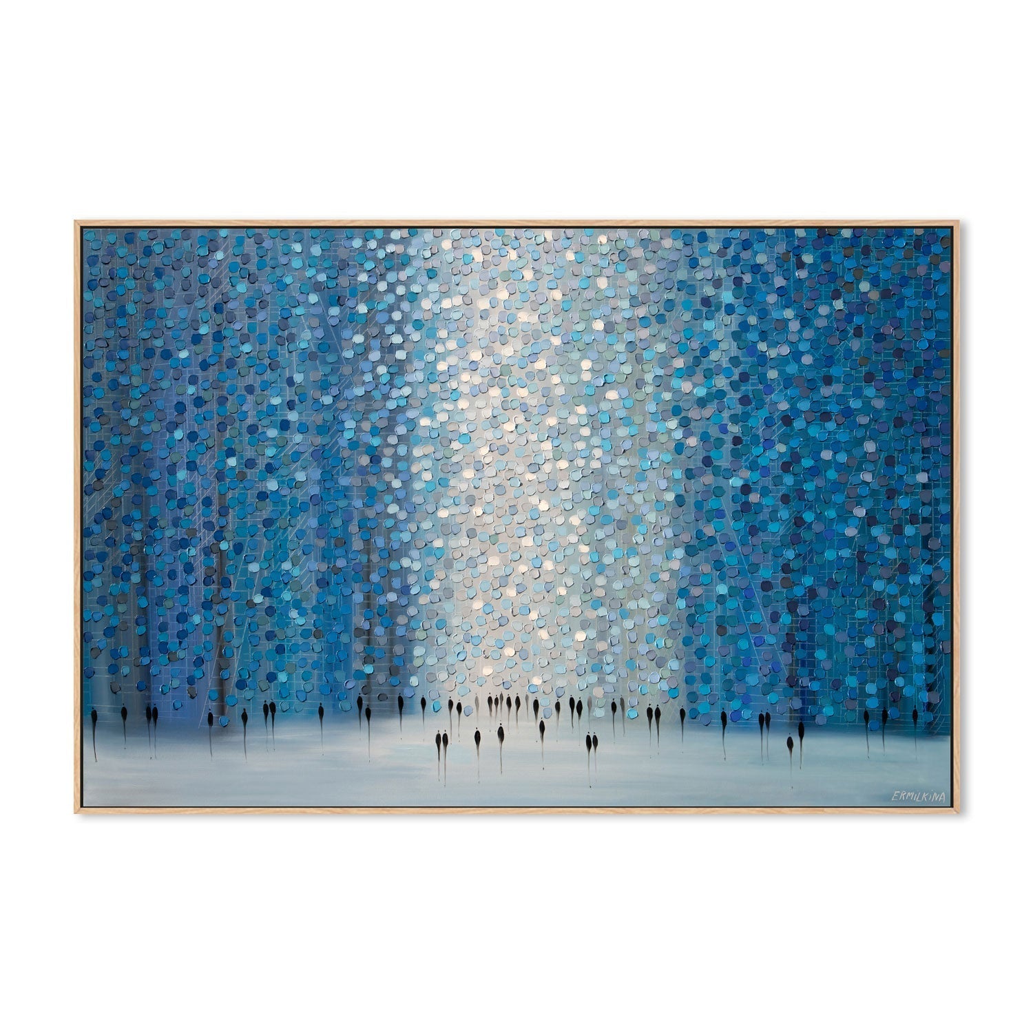 wall-art-print-canvas-poster-framed-Moonlight Walk-GIOIA-WALL-ART