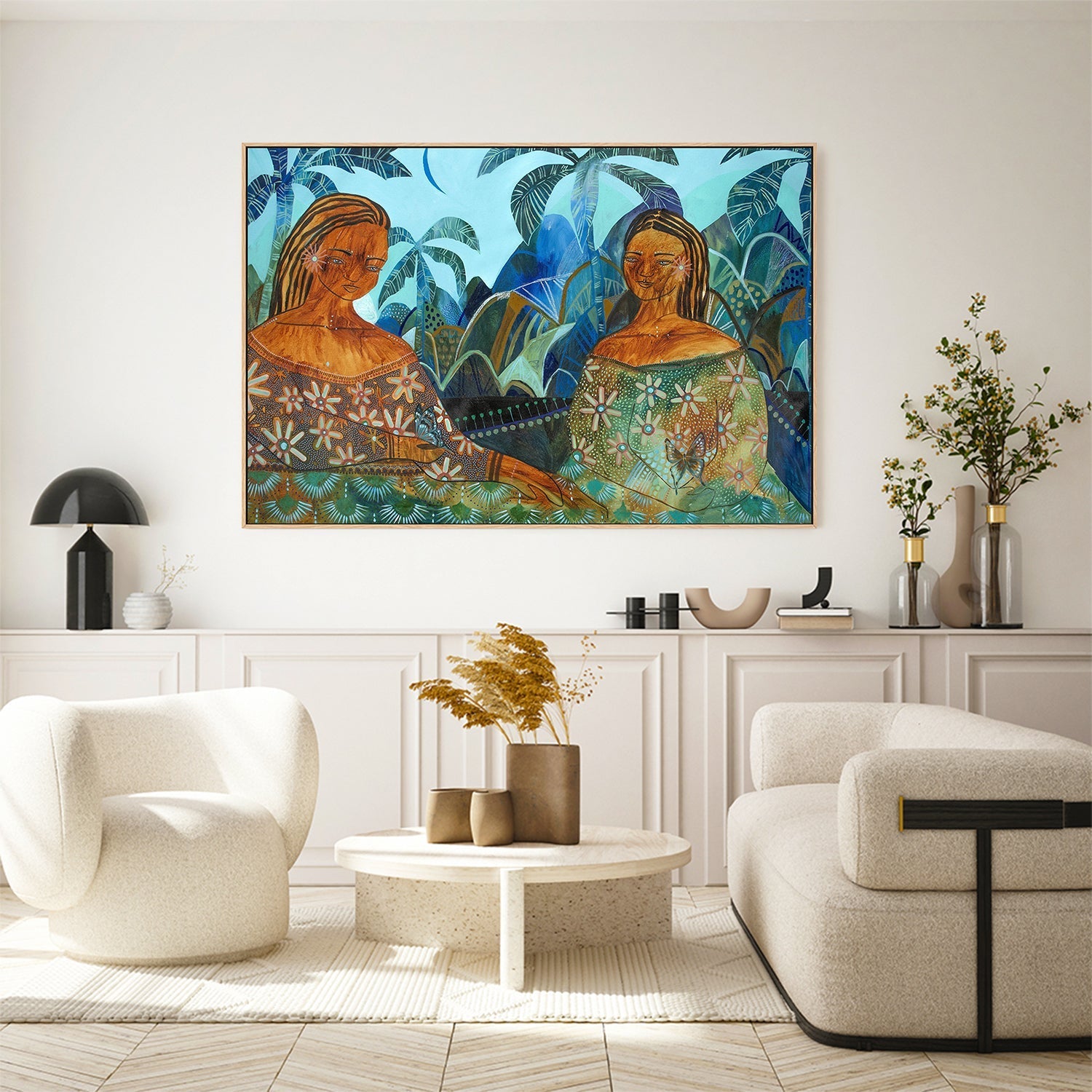 wall-art-print-canvas-poster-framed-Moonlit Harmony , By Amanda Skye-7