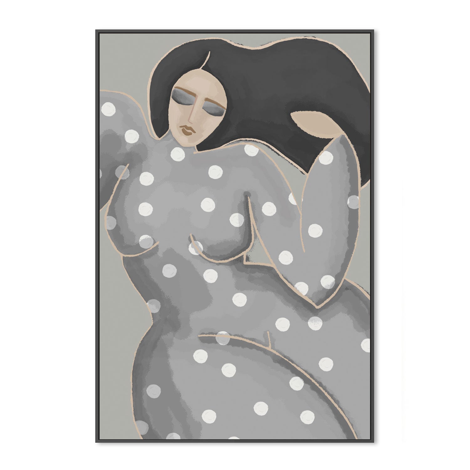 wall-art-print-canvas-poster-framed-Morgana Dots , By Stacey Williams-3