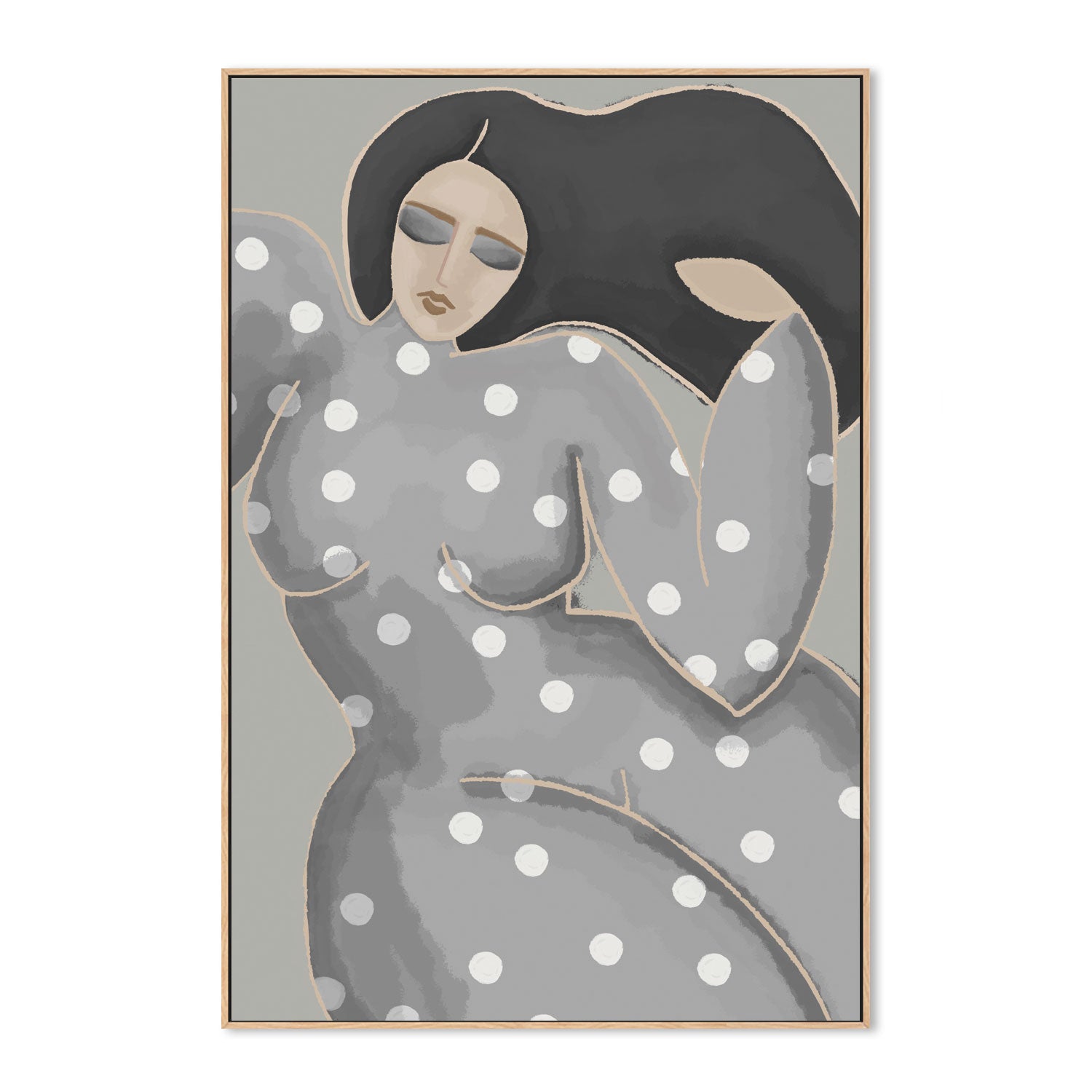 wall-art-print-canvas-poster-framed-Morgana Dots , By Stacey Williams-4