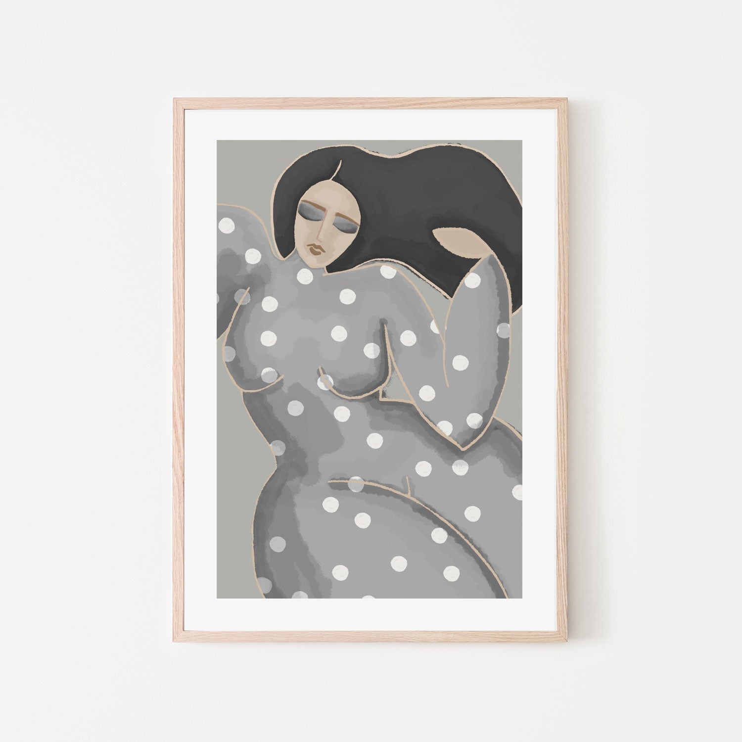 wall-art-print-canvas-poster-framed-Morgana Dots , By Stacey Williams-6