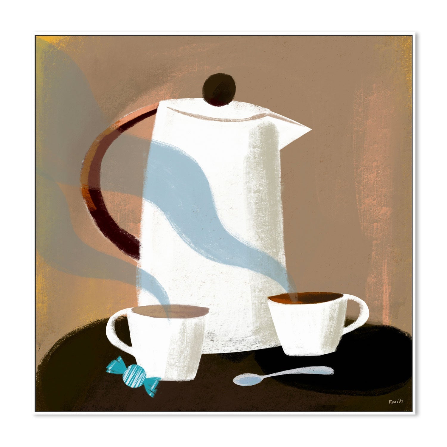 wall-art-print-canvas-poster-framed-Morning Coffee , By Marco Marella-5