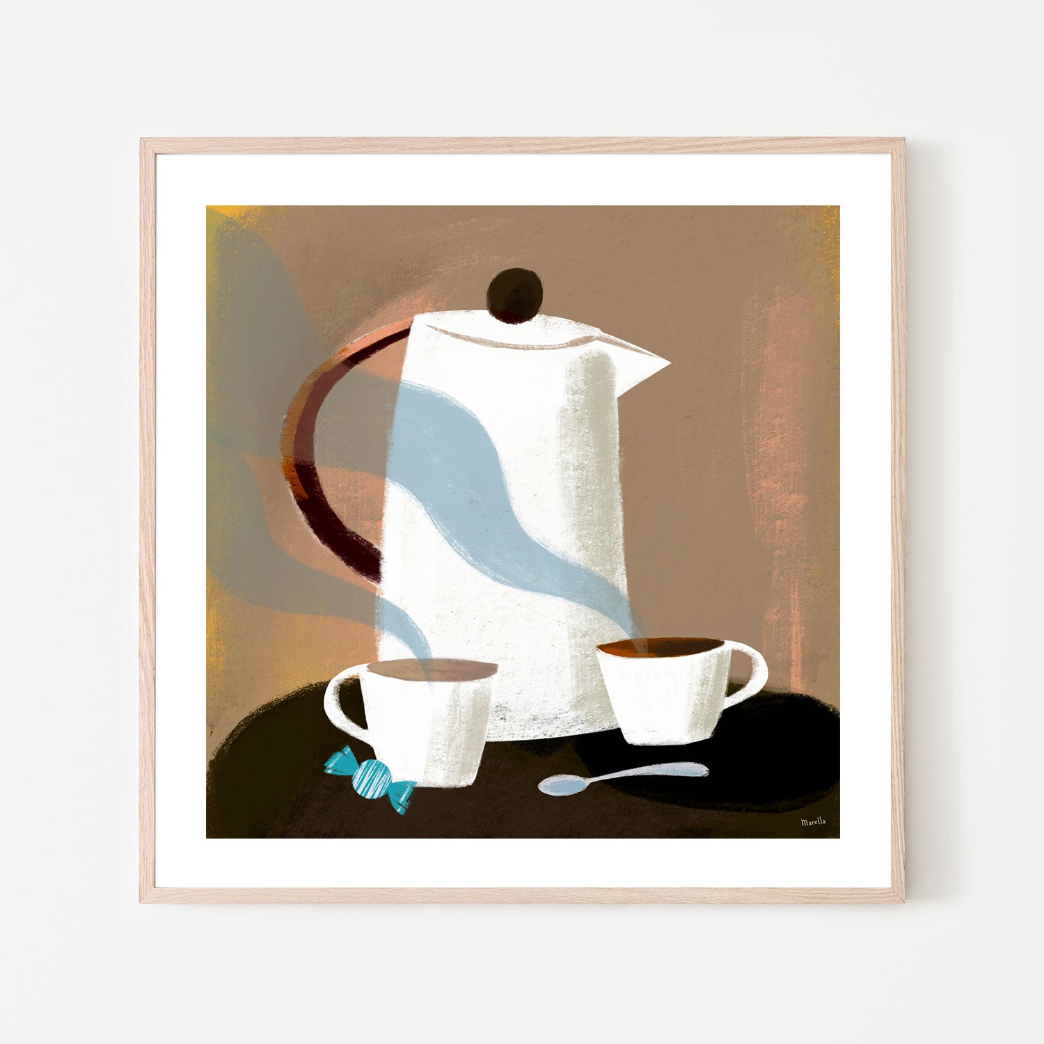 wall-art-print-canvas-poster-framed-Morning Coffee , By Marco Marella-6