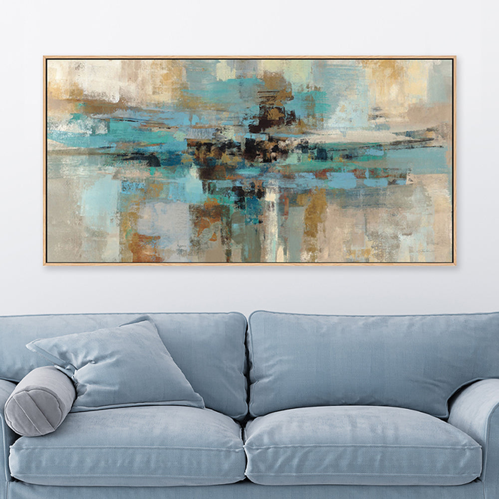 wall-art-print-canvas-poster-framed-Morning Fjord-by-Silvia Vassileva-Gioia Wall Art