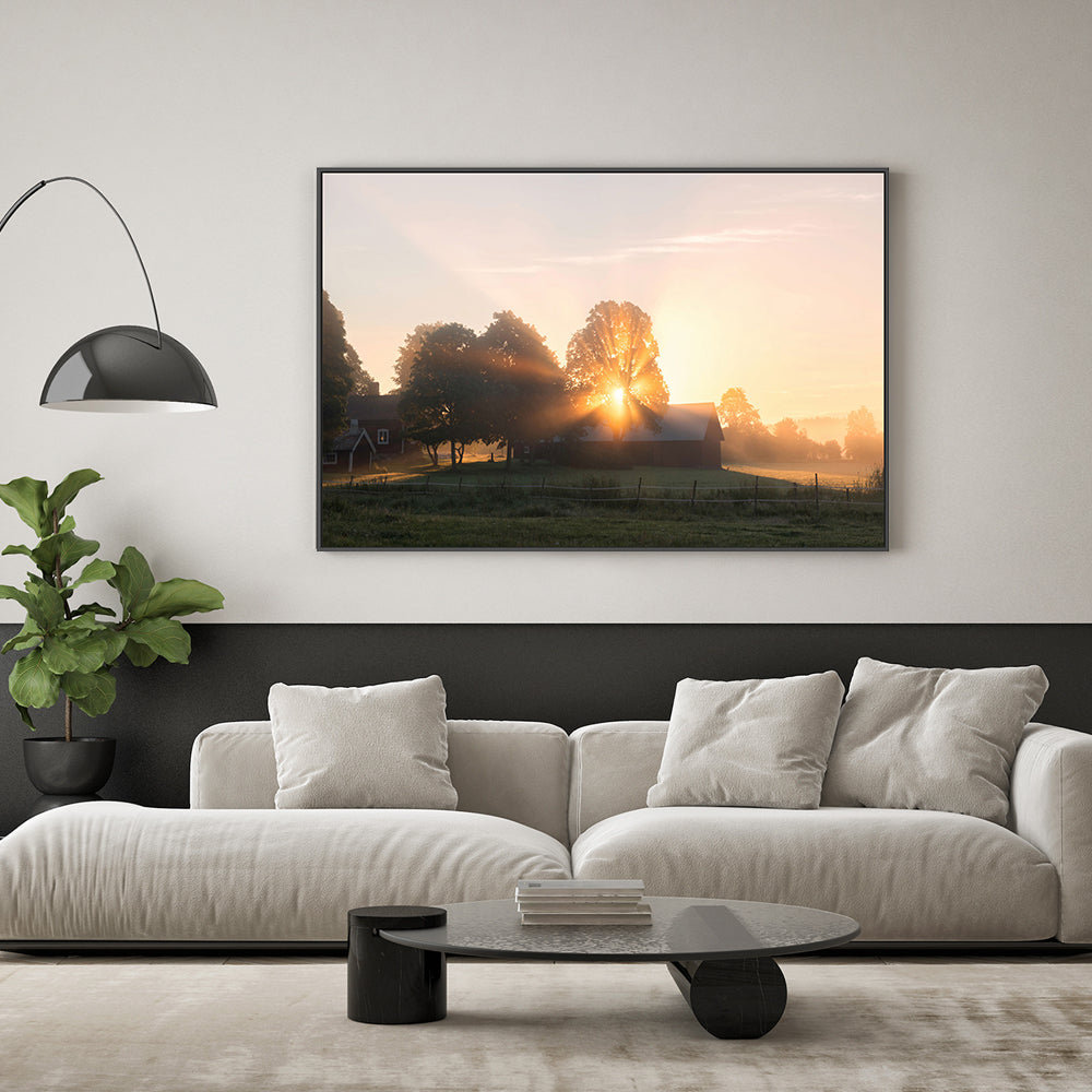 wall-art-print-canvas-poster-framed-Morning Sunrise , By Christian Lindsten-GIOIA-WALL-ART