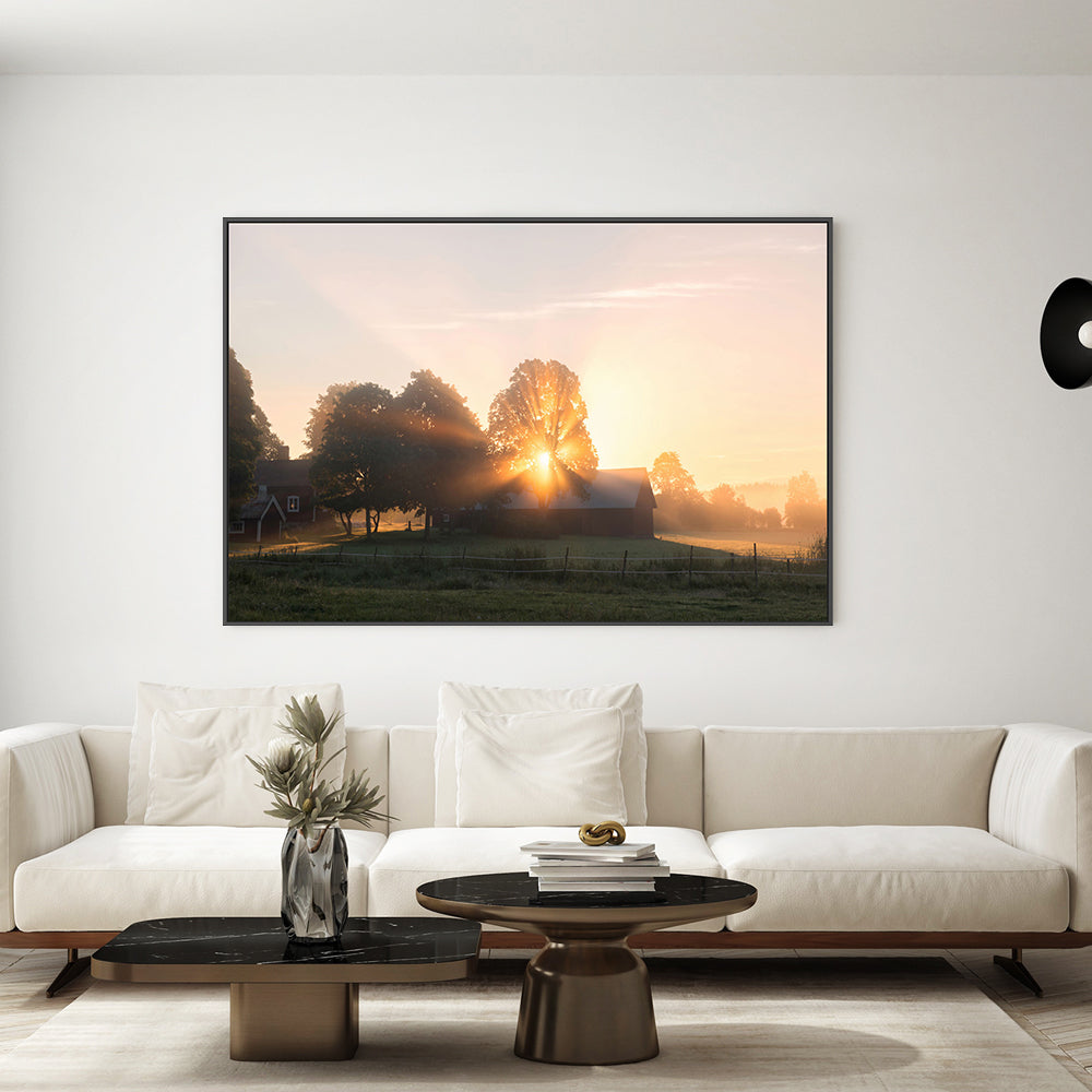 wall-art-print-canvas-poster-framed-Morning Sunrise , By Christian Lindsten-GIOIA-WALL-ART