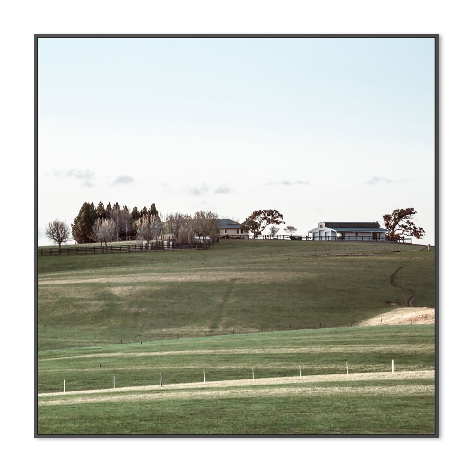 wall-art-print-canvas-poster-framed-Moss Vale Hill, Style B , By Tricia Brennan-GIOIA-WALL-ART