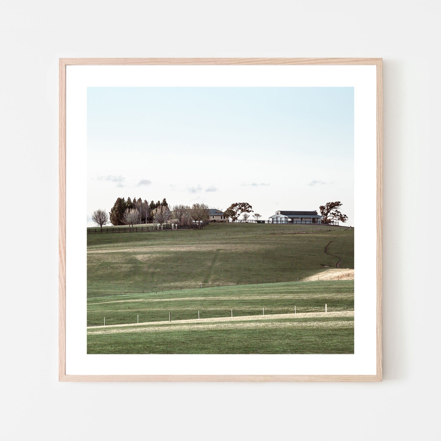 wall-art-print-canvas-poster-framed-Moss Vale Hill, Style B , By Tricia Brennan-GIOIA-WALL-ART