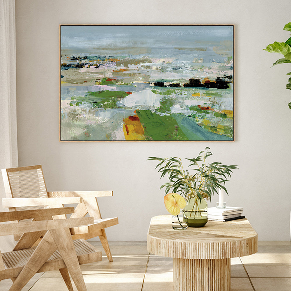 wall-art-print-canvas-poster-framed-Mossy Shore , By Danhui Nai-2