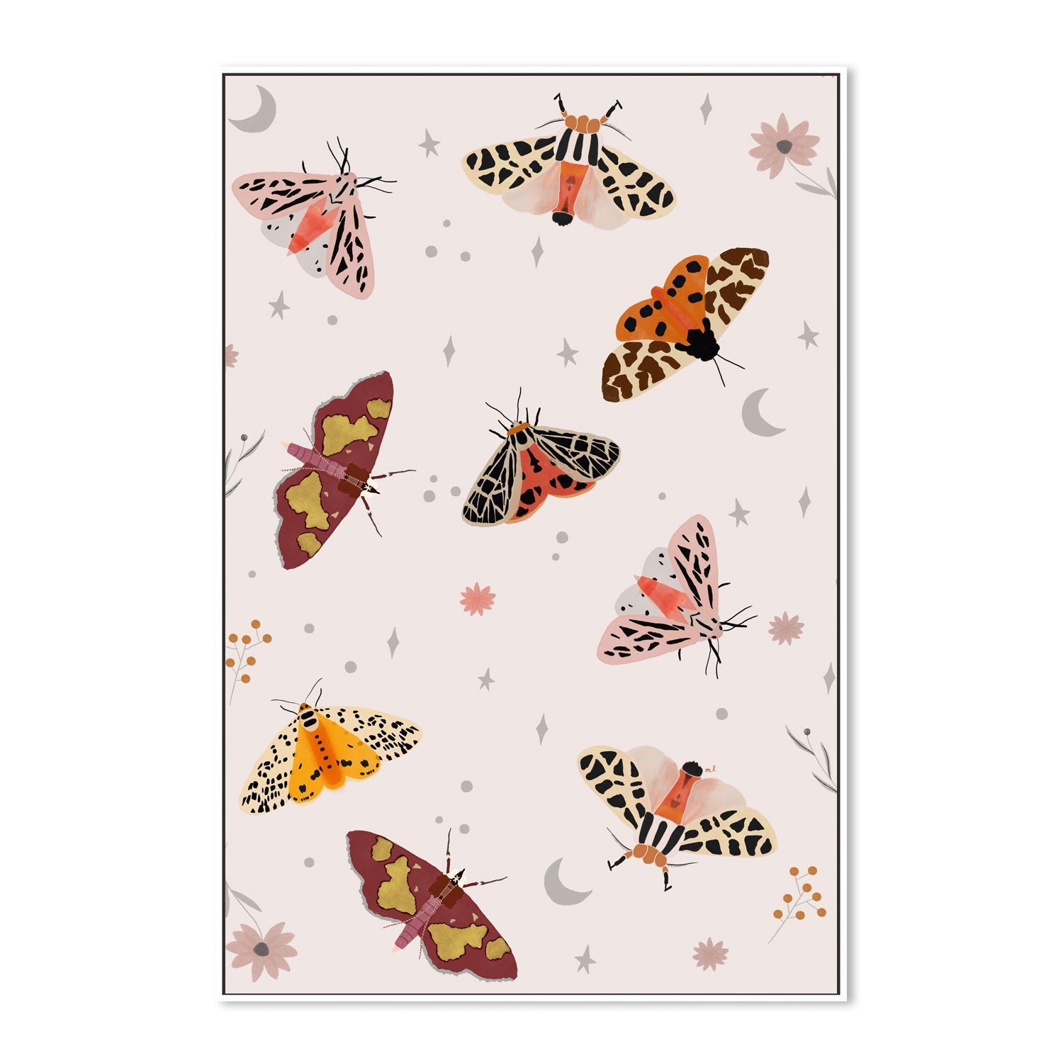 wall-art-print-canvas-poster-framed-Moth , By Menina Lisboa-5