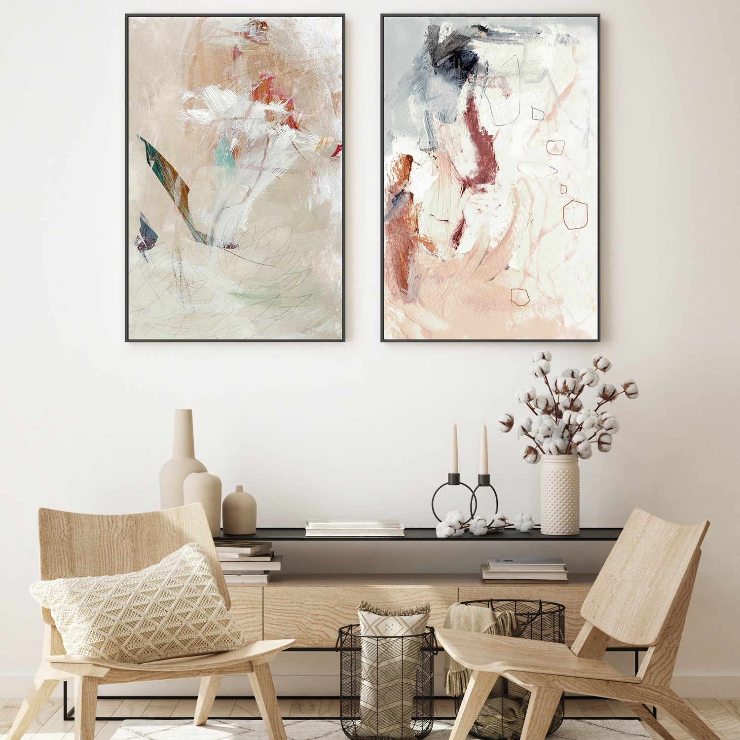 wall-art-print-canvas-poster-framed-Motion Workshop, Set Of 2 , By Dan Hobday-by-Dan Hobday-Gioia Wall Art