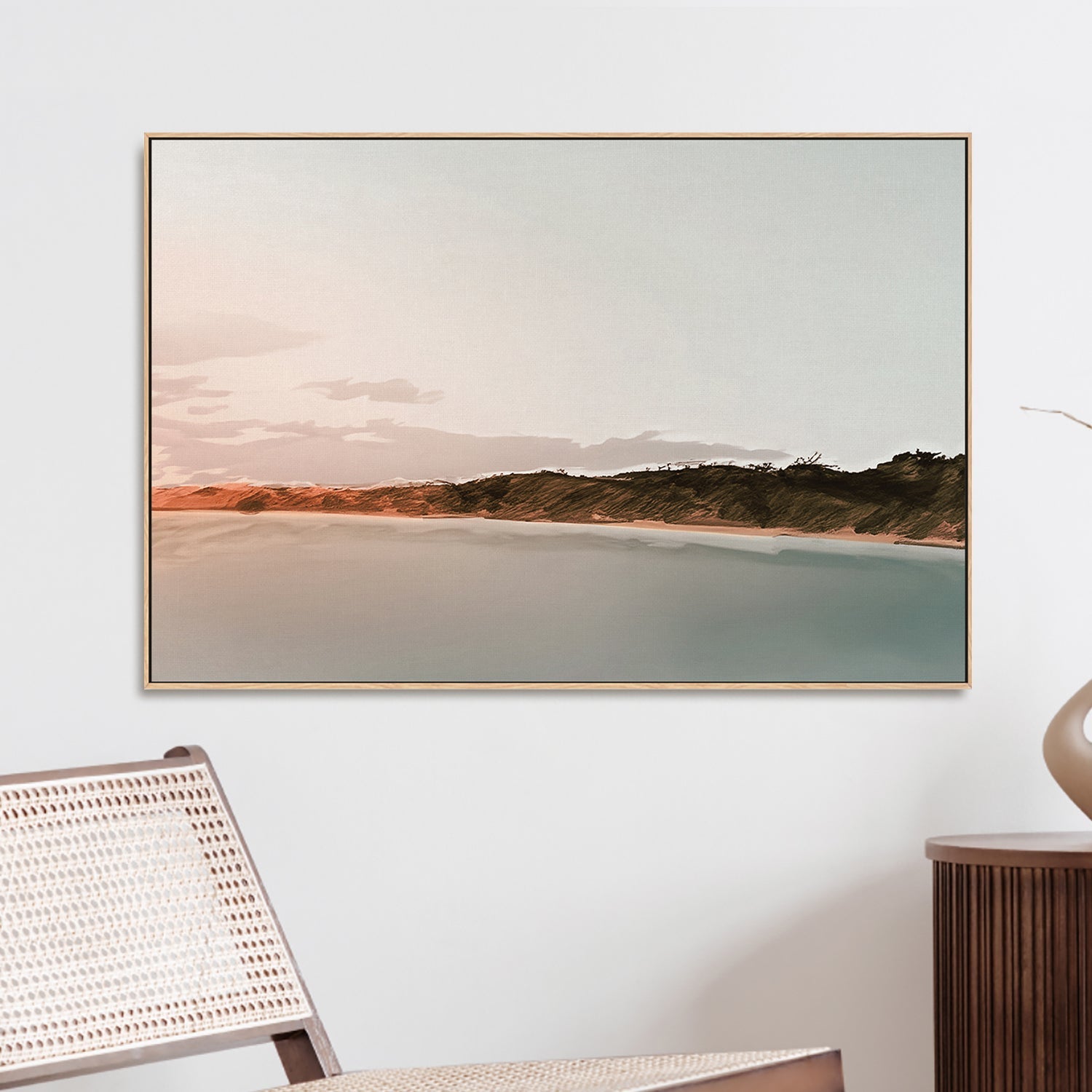 wall-art-print-canvas-poster-framed-Muirs Beach , By Dear Musketeer Studio-2