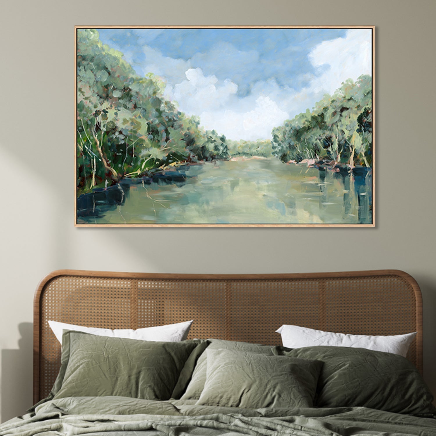 wall-art-print-canvas-poster-framed-Murray River , By Meredith Howse-2