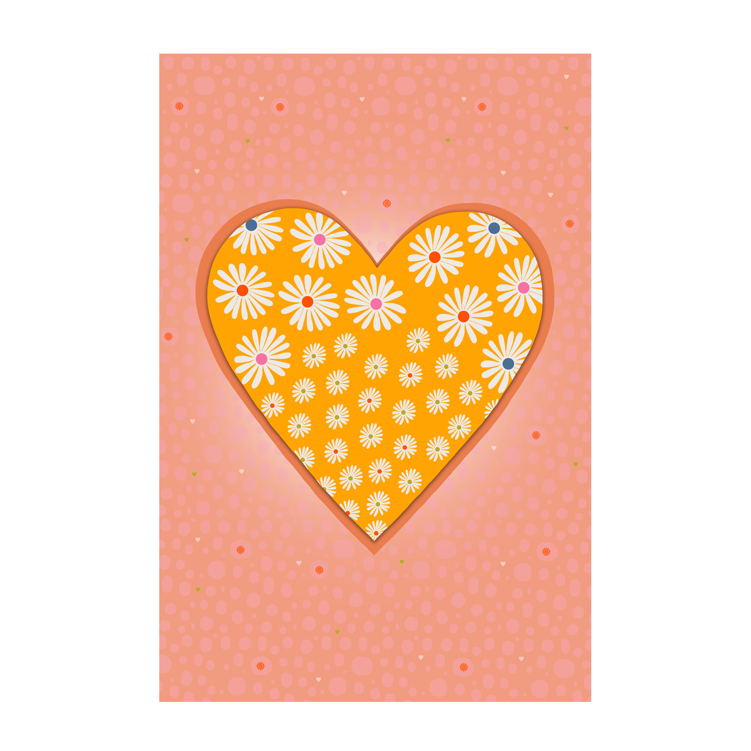 wall-art-print-canvas-poster-framed-Mustard Heart , By Unratio-1