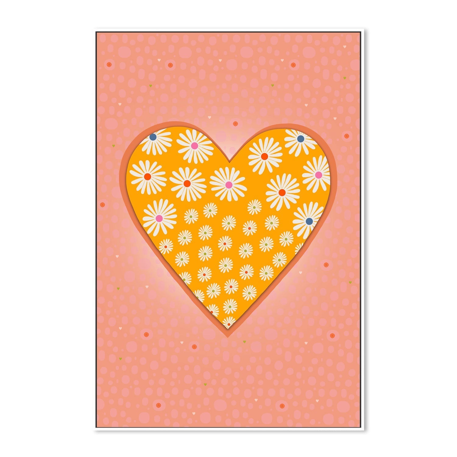 wall-art-print-canvas-poster-framed-Mustard Heart , By Unratio-5