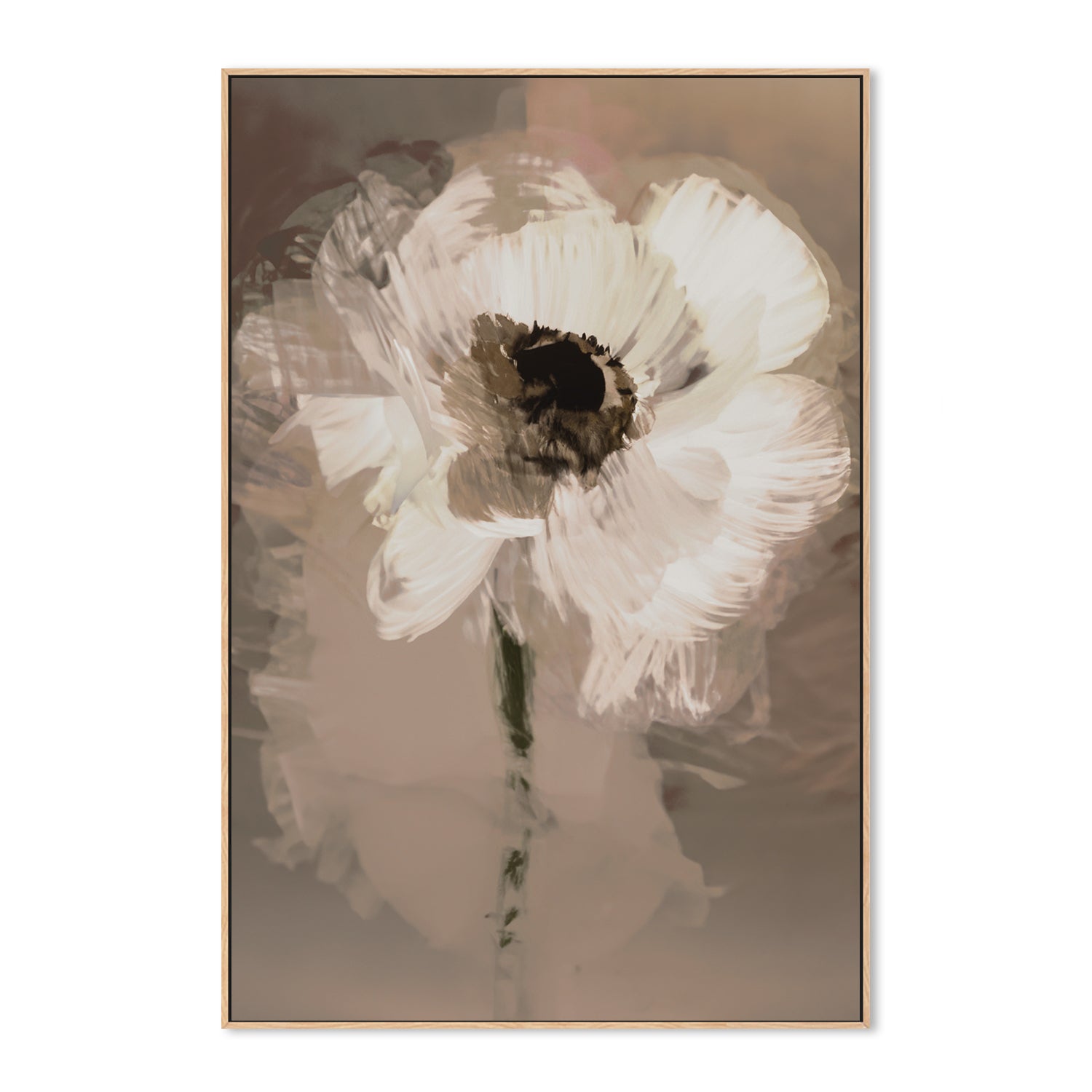 wall-art-print-canvas-poster-framed-Muted Daisy , By Dear Musketeer Studio-4