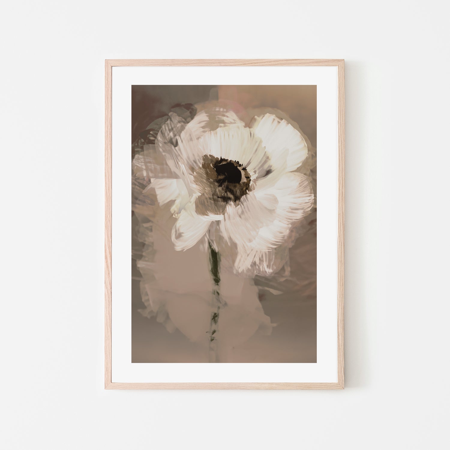 wall-art-print-canvas-poster-framed-Muted Daisy , By Dear Musketeer Studio-6