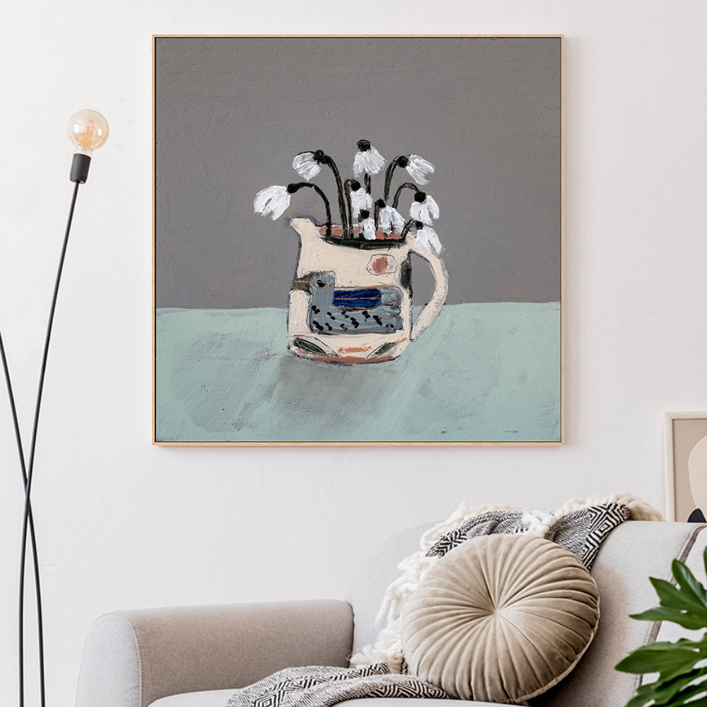 wall-art-print-canvas-poster-framed-My Favourite Vase , By Louise O'hara-2