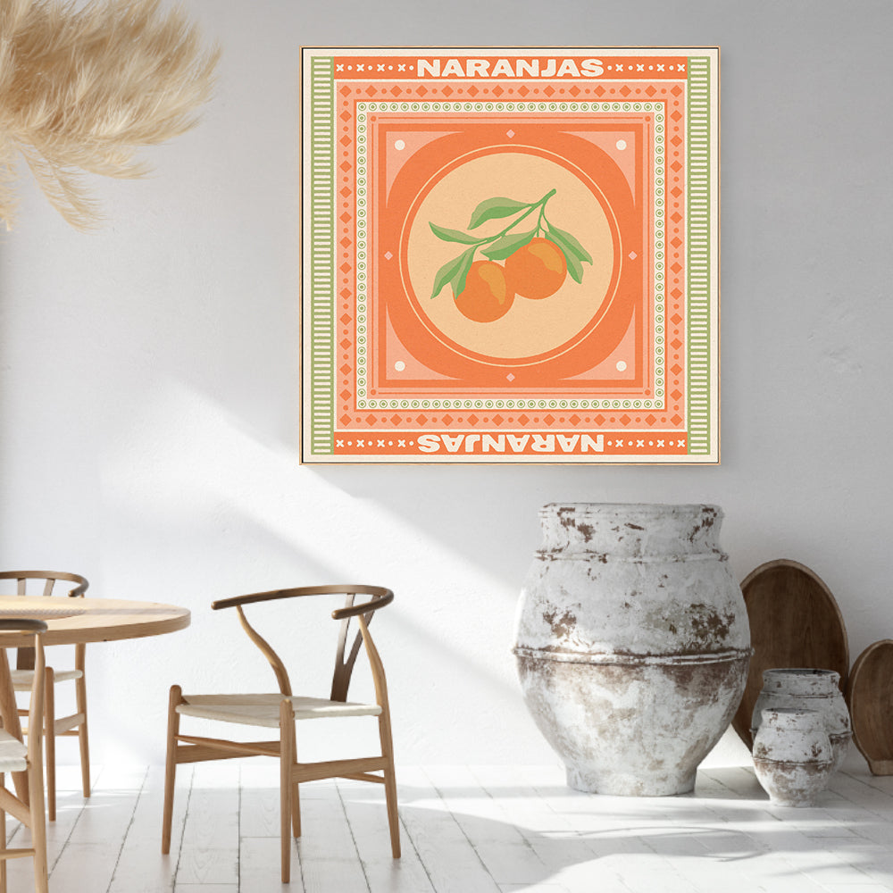 wall-art-print-canvas-poster-framed-Naranjas , By Cai & Jo-2