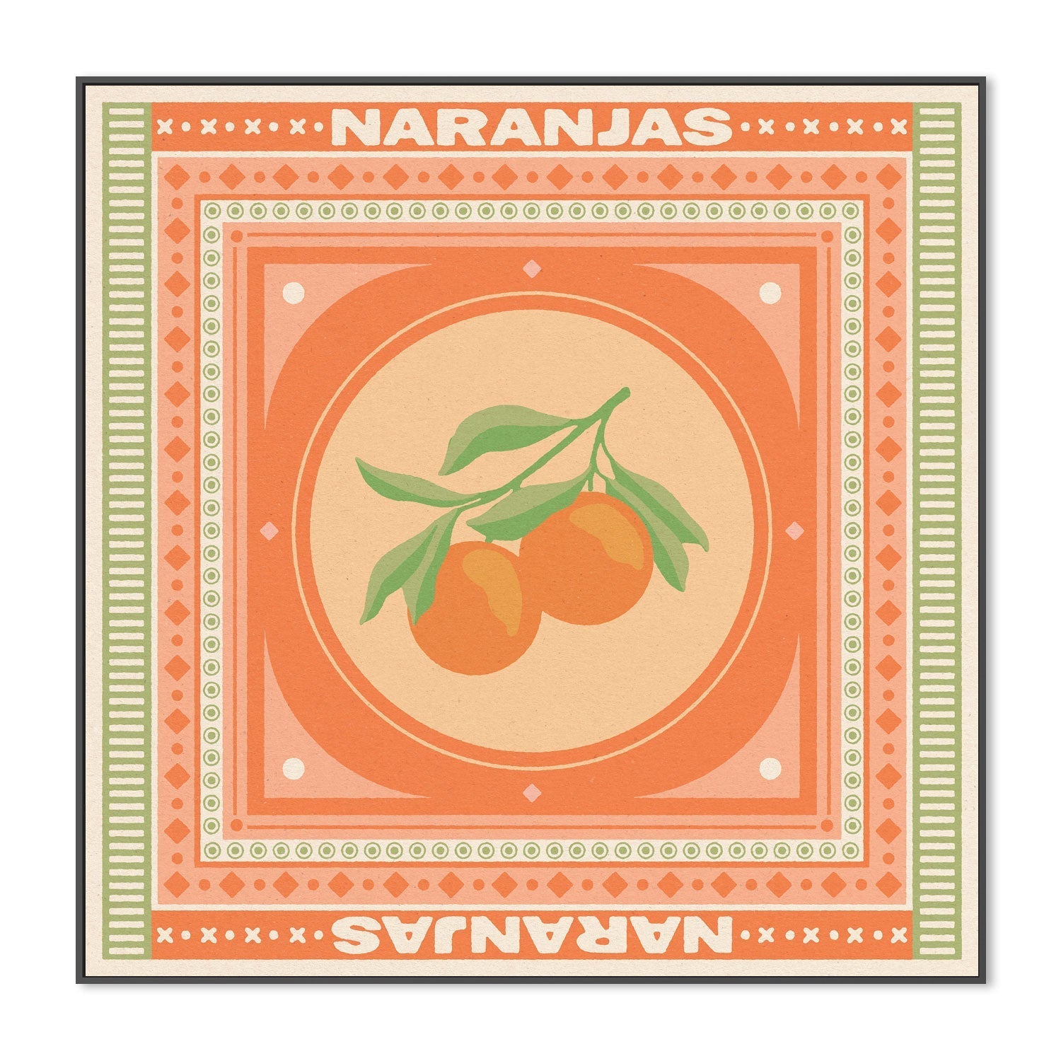 wall-art-print-canvas-poster-framed-Naranjas , By Cai & Jo-3