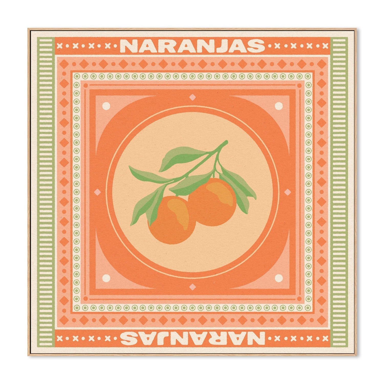 wall-art-print-canvas-poster-framed-Naranjas , By Cai & Jo-4