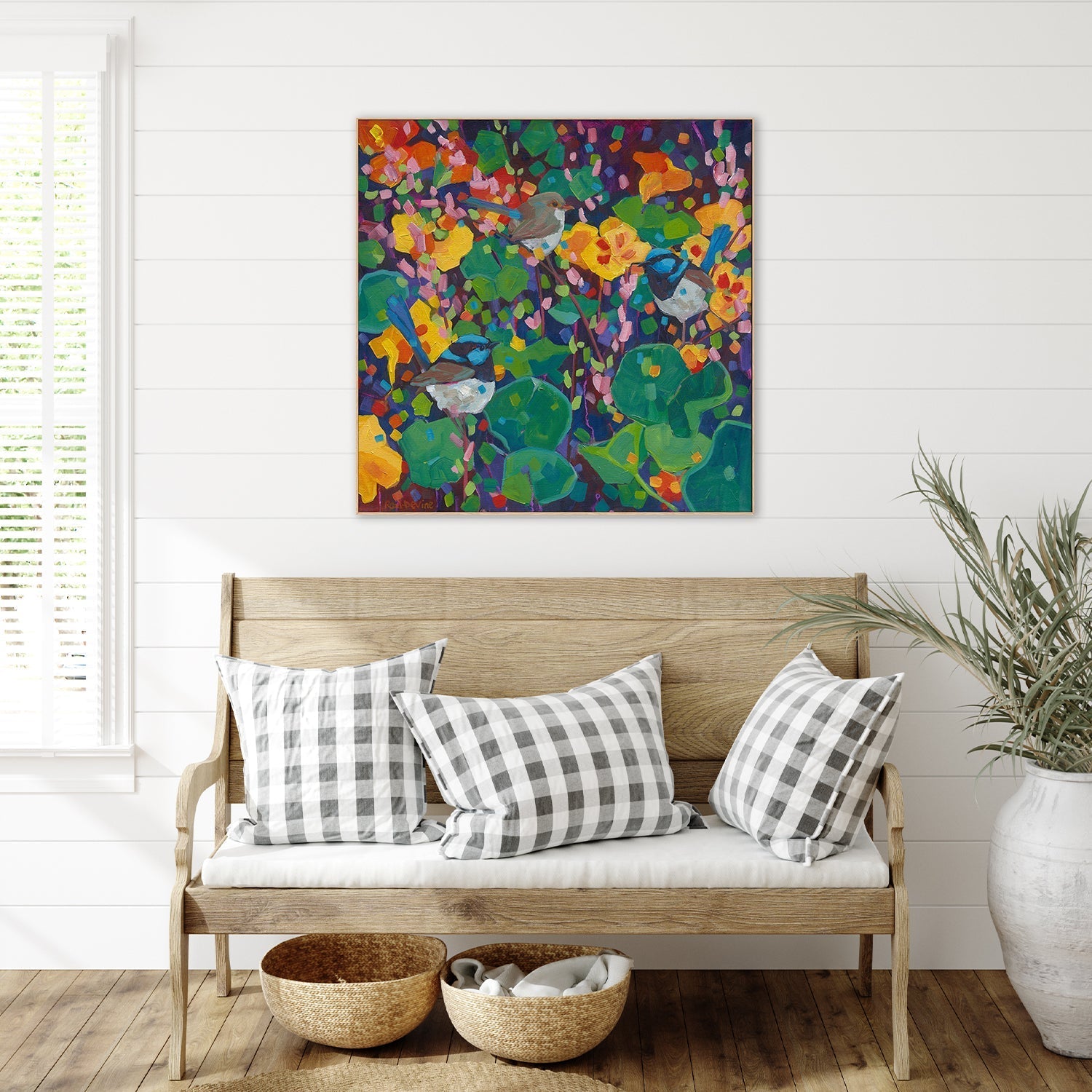 wall-art-print-canvas-poster-framed-Nasturtium Party , By Mellissa Read-Devine , By Mellissa Read-Devine-7