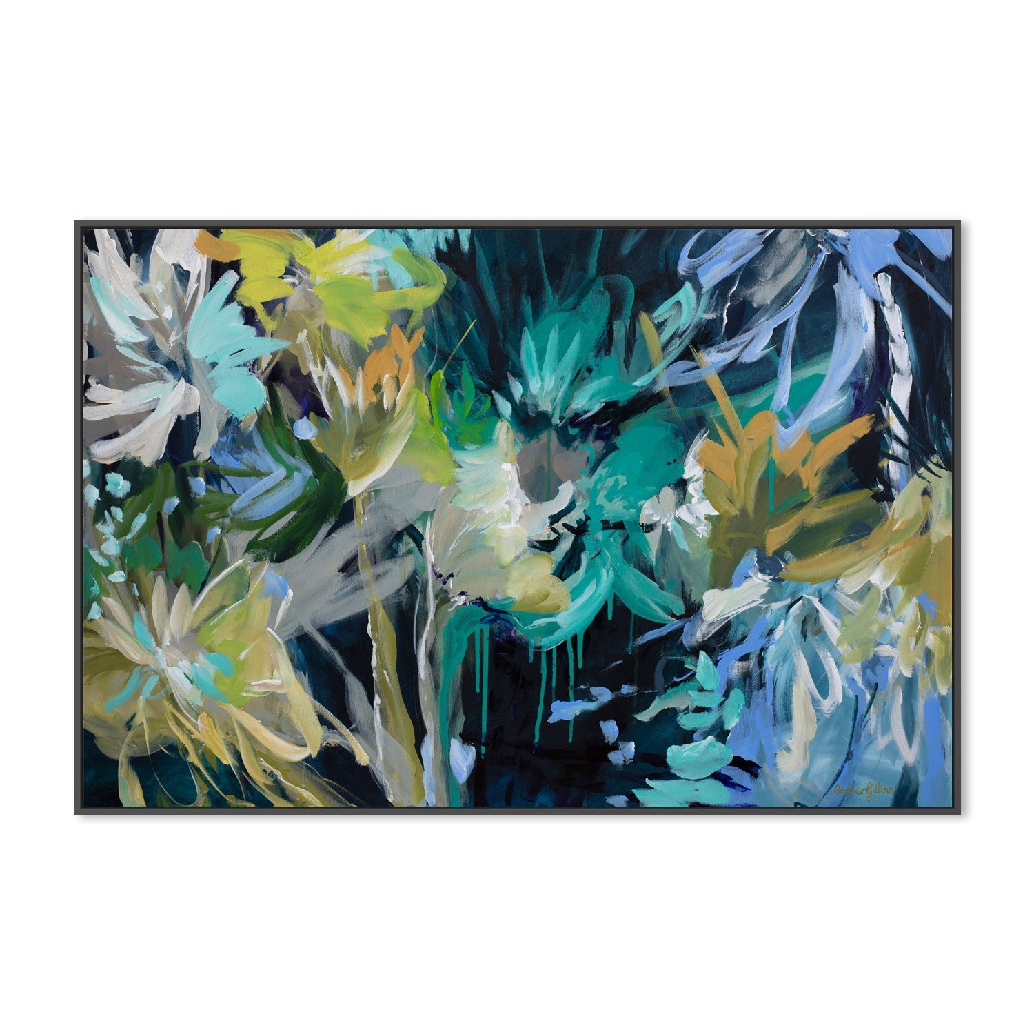 wall-art-print-canvas-poster-framed-Nature Splash , By Amber Gittins-3