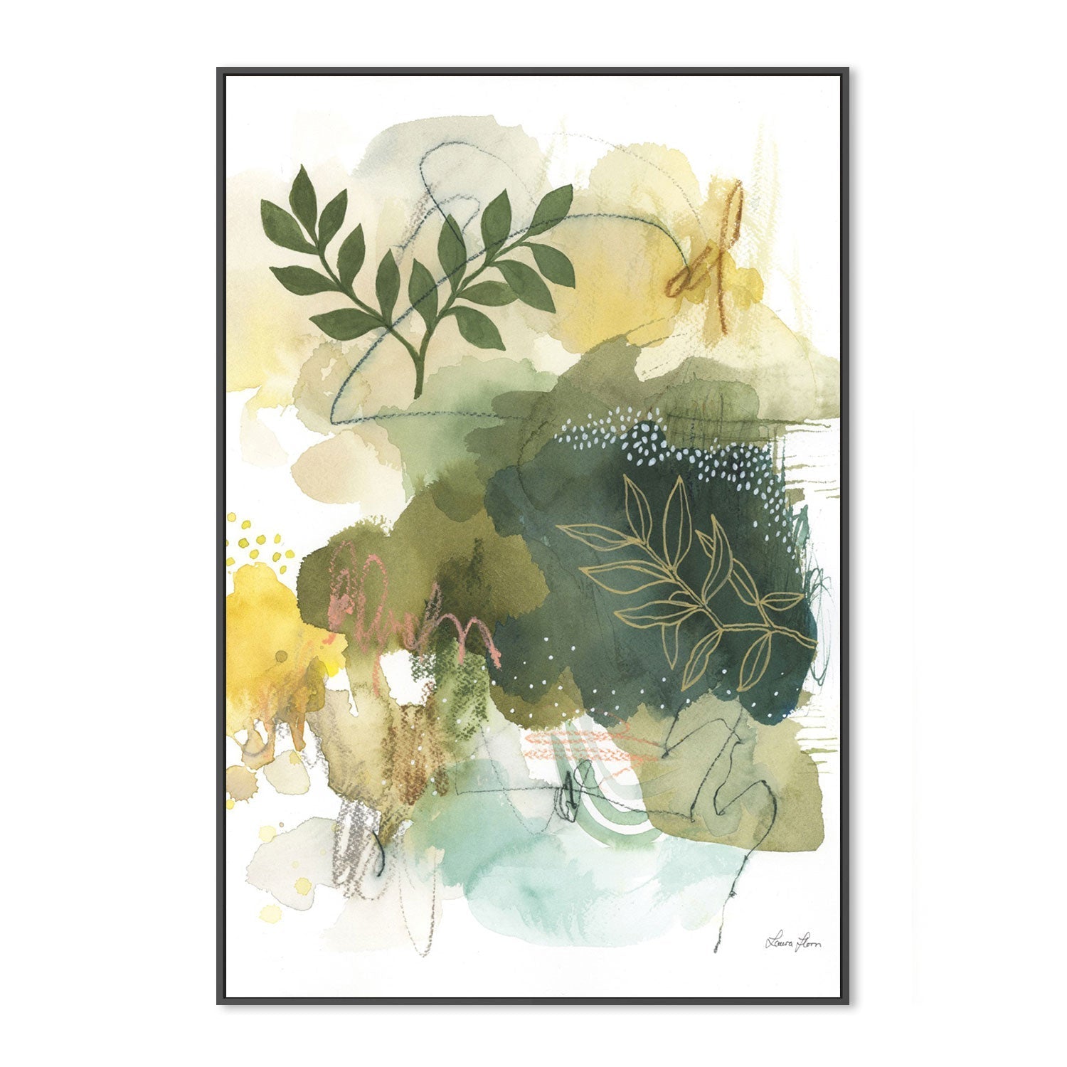 wall-art-print-canvas-poster-framed-Natures Gold, Style A-by-Laura Horn-Gioia Wall Art