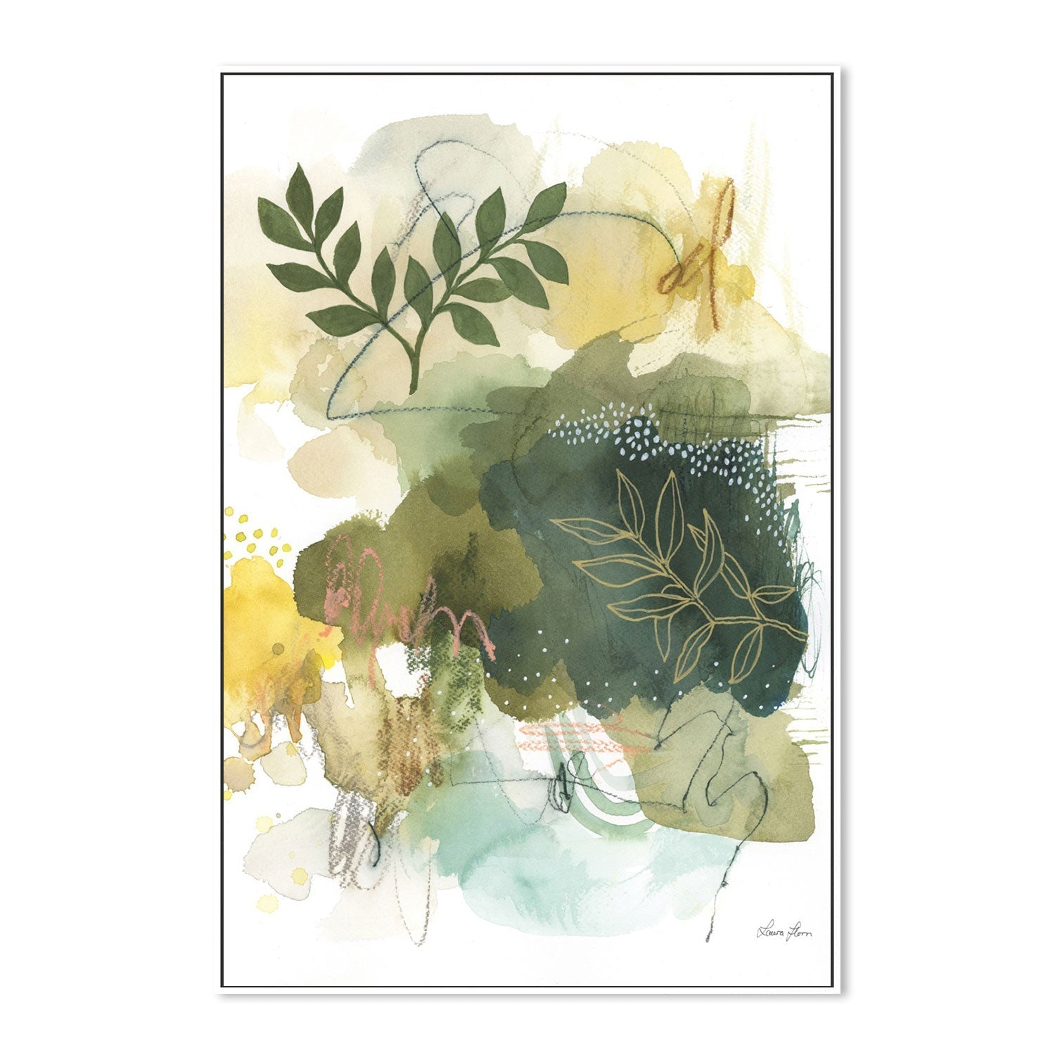 wall-art-print-canvas-poster-framed-Natures Gold, Style A-by-Laura Horn-Gioia Wall Art