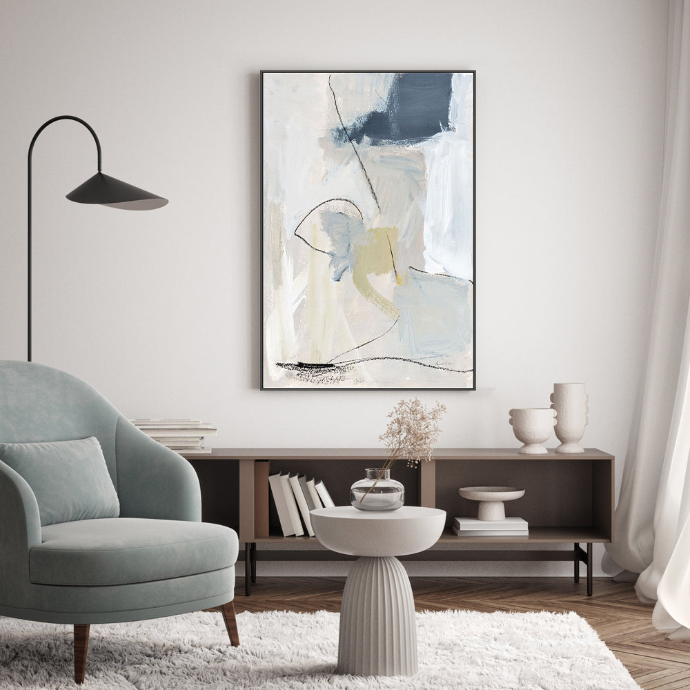 wall-art-print-canvas-poster-framed-Neutral Abstract , By Pamela Munger-GIOIA-WALL-ART