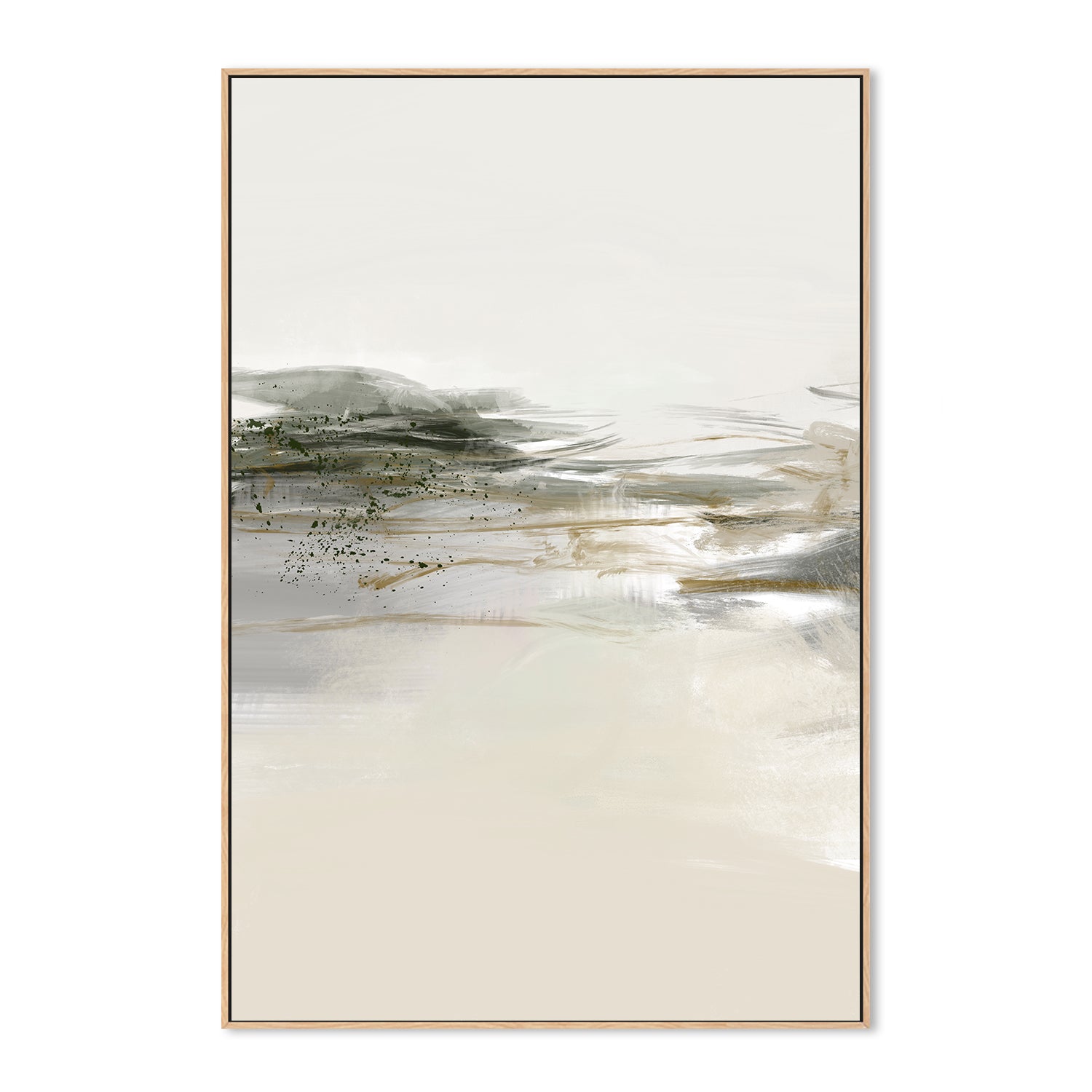 wall-art-print-canvas-poster-framed-Neutral Acrylic, Style A , By Karine Tonial Grimm-4