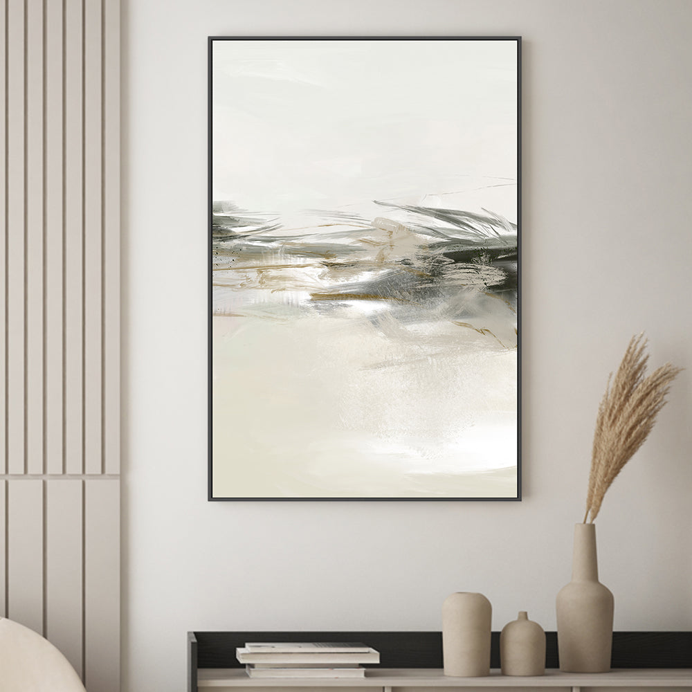 wall-art-print-canvas-poster-framed-Neutral Acrylic, Style B , By Karine Tonial Grimm-2