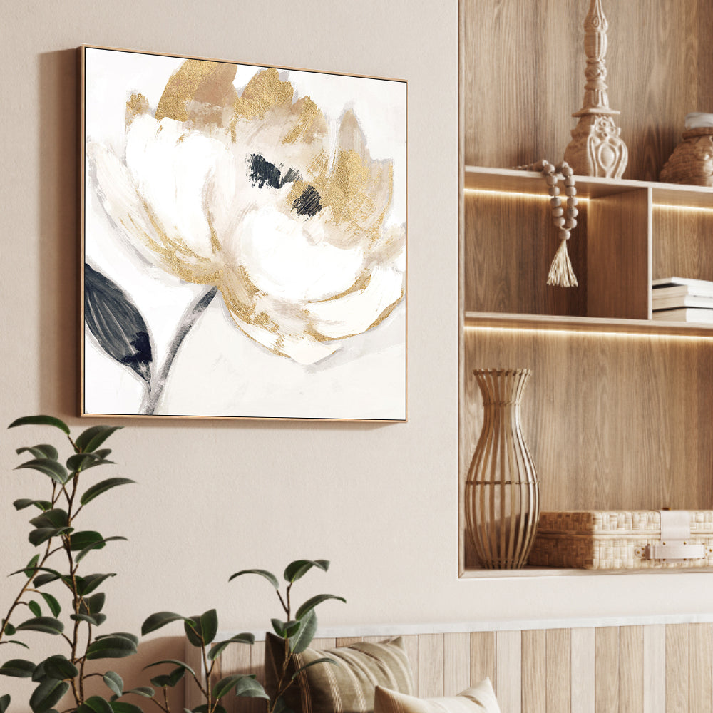 wall-art-print-canvas-poster-framed-Neutral Bloom, Style B , By Nina Blue-2