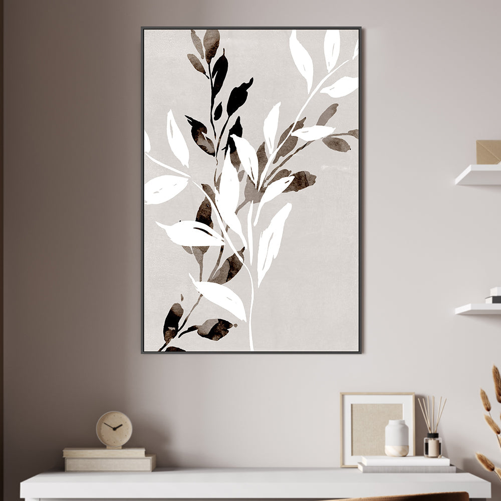 wall-art-print-canvas-poster-framed-Neutral Botanical, Style A , By Nina Blue-2