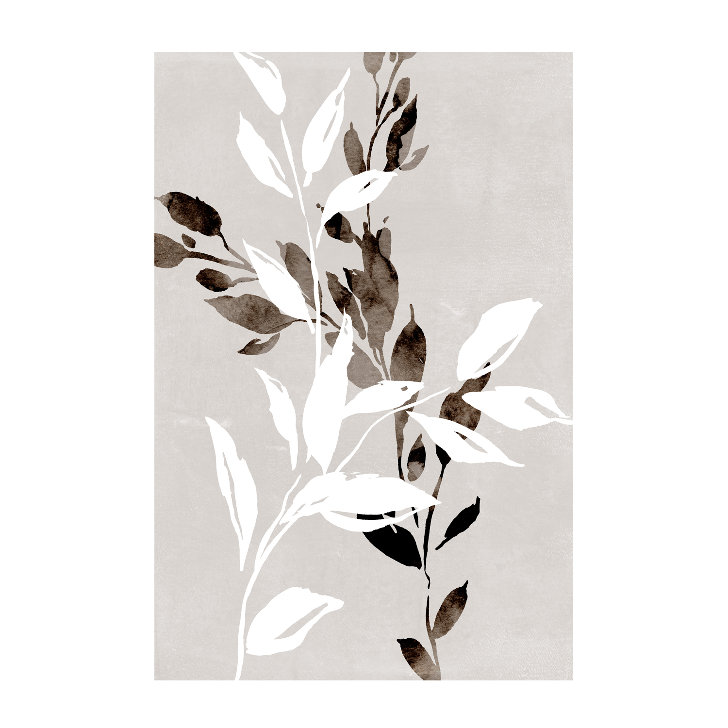 wall-art-print-canvas-poster-framed-Neutral Botanical, Style B , By Nina Blue-1