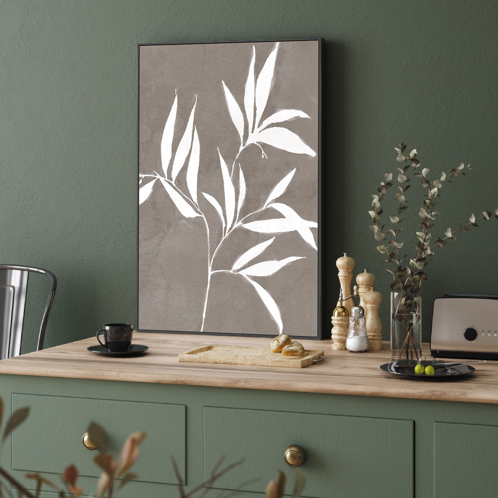 wall-art-print-canvas-poster-framed-Neutral Botanical, Style C , By Nina Blue-2