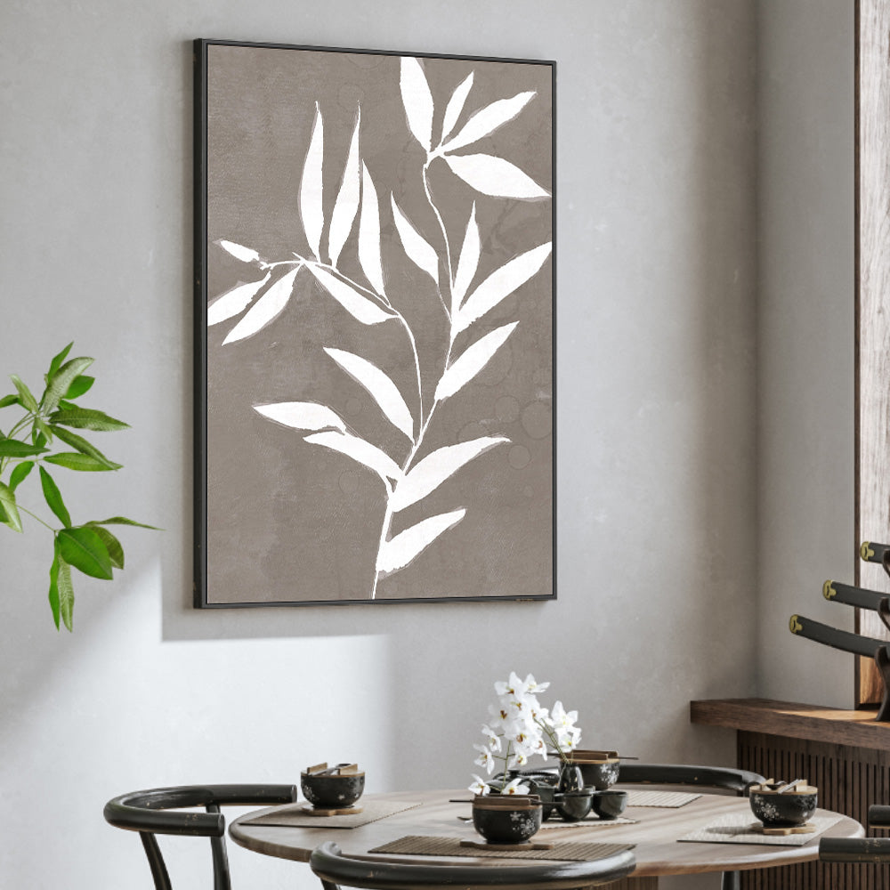 wall-art-print-canvas-poster-framed-Neutral Botanical, Style D , By Nina Blue-2