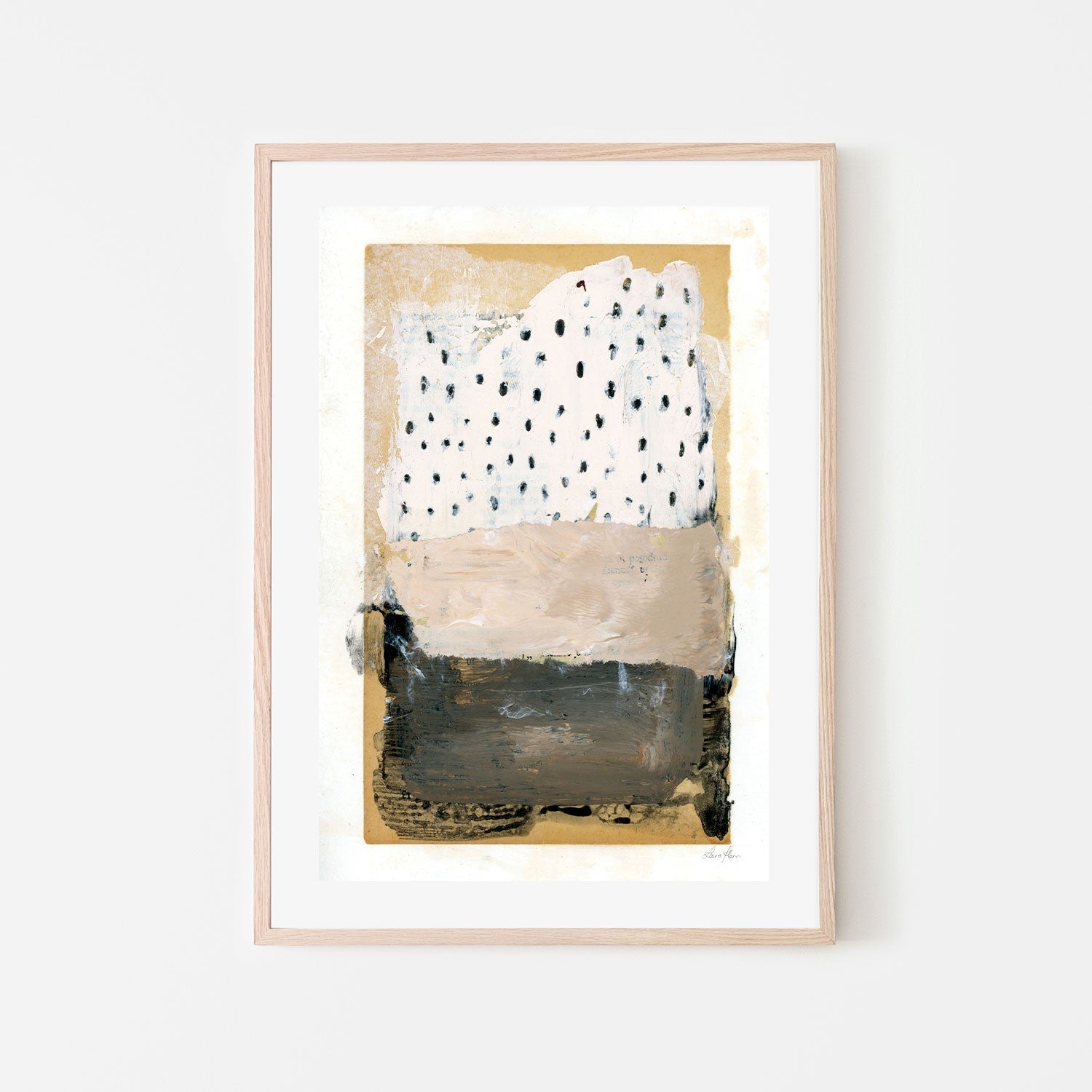 wall-art-print-canvas-poster-framed-Neutral Collage , By Laura Horn-GIOIA-WALL-ART