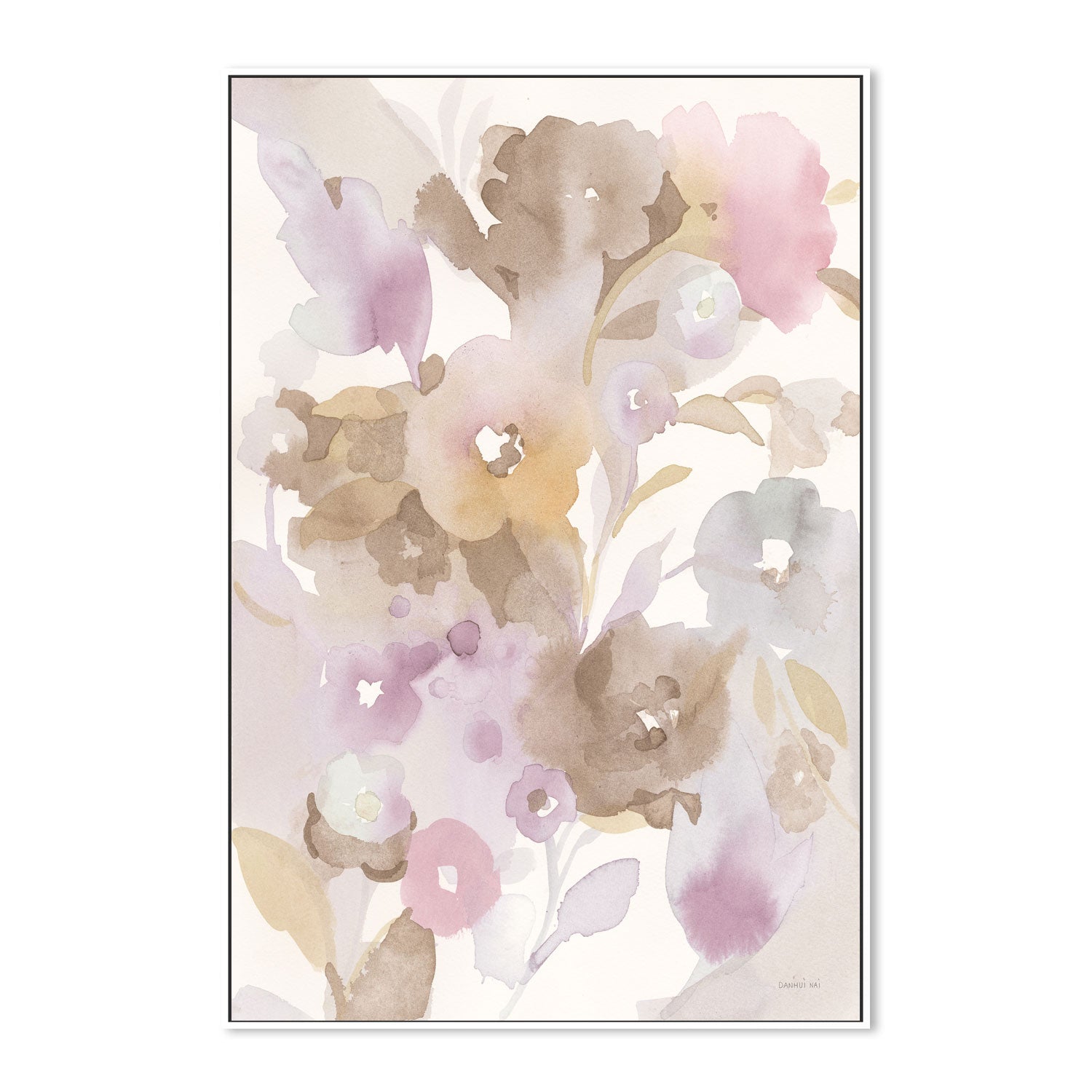 wall-art-print-canvas-poster-framed-Neutral Garden, Style A , By Danhui Nai-5