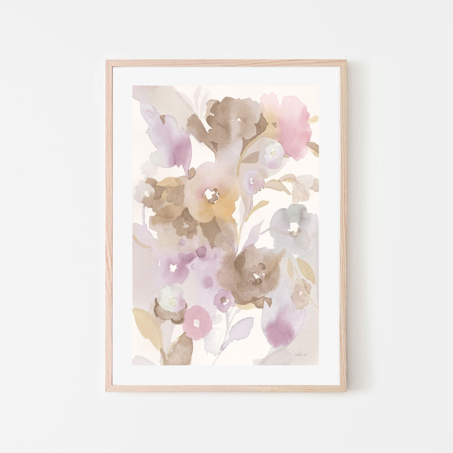 wall-art-print-canvas-poster-framed-Neutral Garden, Style A , By Danhui Nai-6