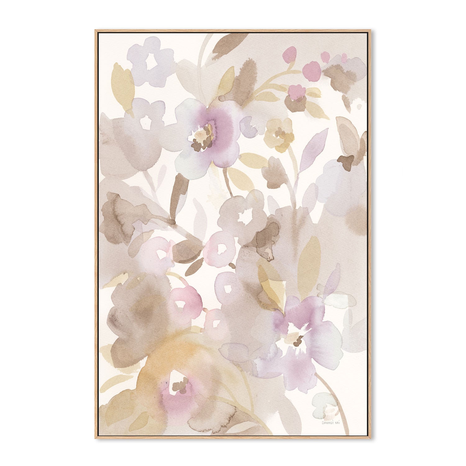 wall-art-print-canvas-poster-framed-Neutral Garden, Style B , By Danhui Nai-4