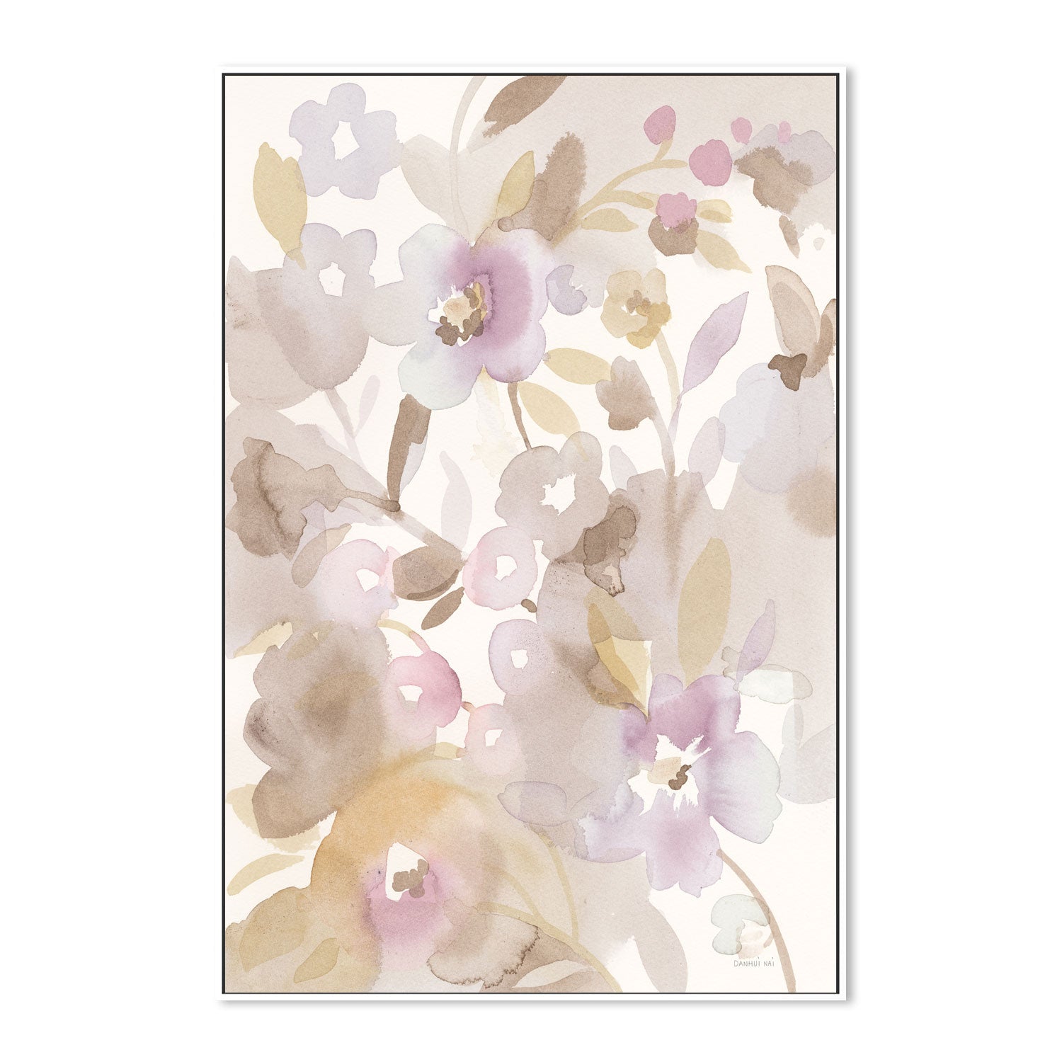 wall-art-print-canvas-poster-framed-Neutral Garden, Style B , By Danhui Nai-5