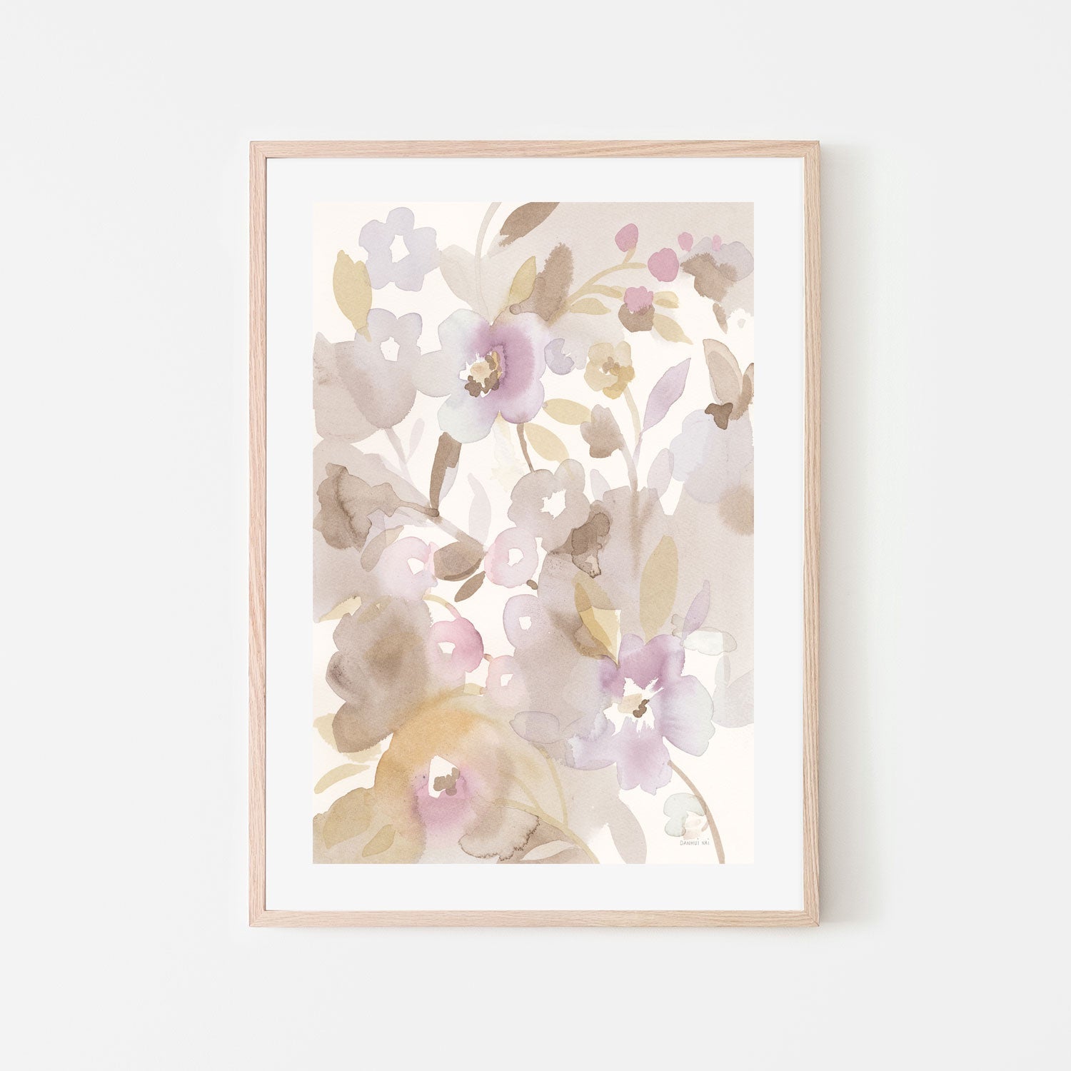 wall-art-print-canvas-poster-framed-Neutral Garden, Style B , By Danhui Nai-6