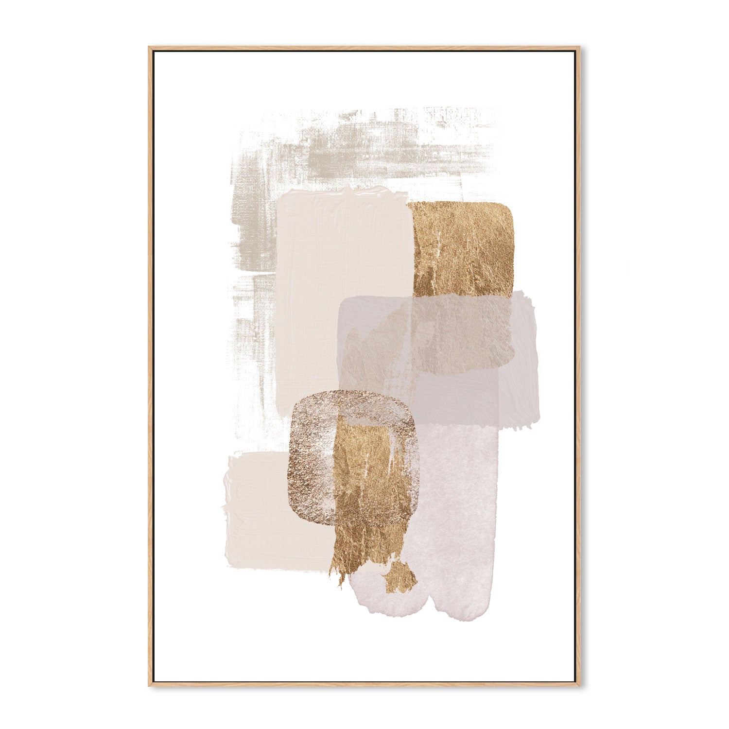 wall-art-print-canvas-poster-framed-Neutral Gold, Style B , By Sally Ann Moss-GIOIA-WALL-ART