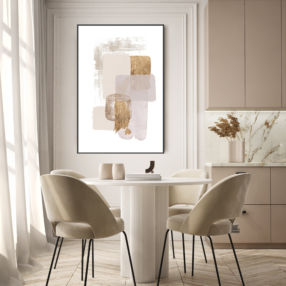 wall-art-print-canvas-poster-framed-Neutral Gold, Style B , By Sally Ann Moss-GIOIA-WALL-ART