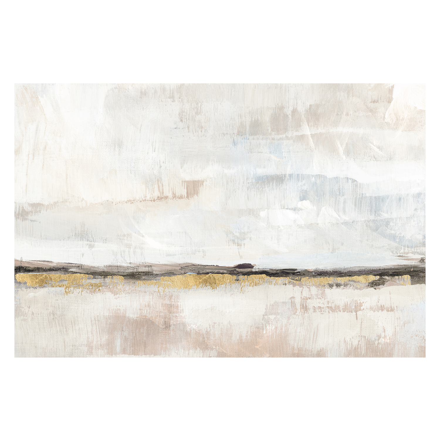 wall-art-print-canvas-poster-framed-Neutral Horizon , By Nina Blue-1