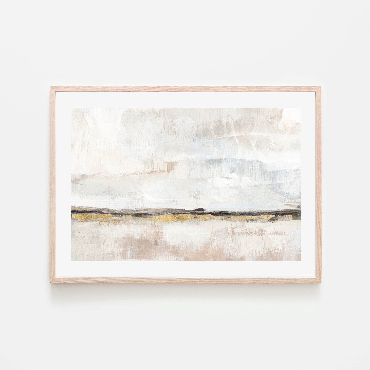 wall-art-print-canvas-poster-framed-Neutral Horizon , By Nina Blue-6