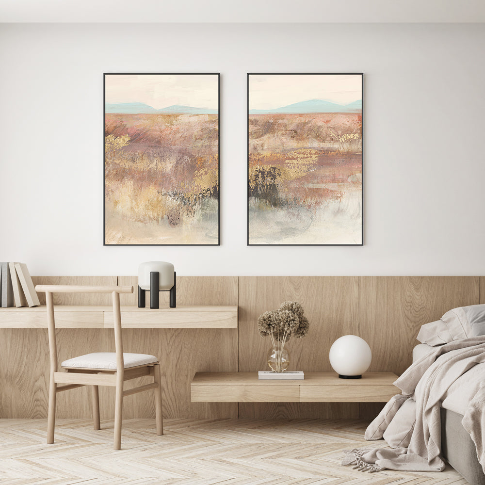 wall-art-print-canvas-poster-framed-Neutral Landscape, Style A & B, Set of 2 , By Nina Blue-7