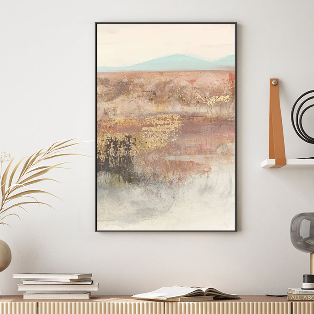 wall-art-print-canvas-poster-framed-Neutral Landscape, Style B , By Nina Blue-2