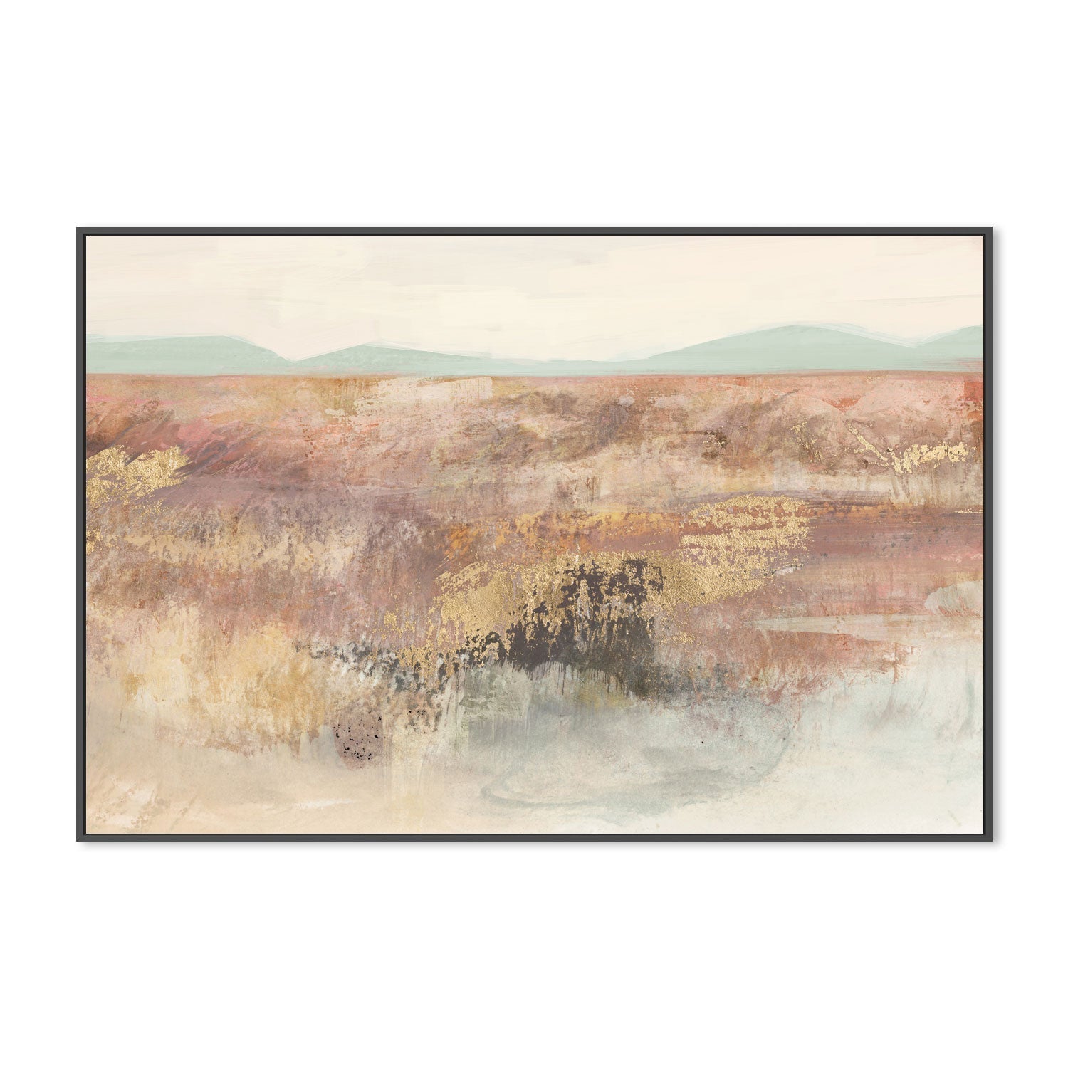 wall-art-print-canvas-poster-framed-Neutral Landscape, Warm Tones , By Nina Blue-3